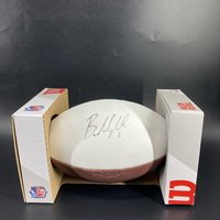 Panthers - Baker Mayfield Signed Panel Football With Panthers Logo