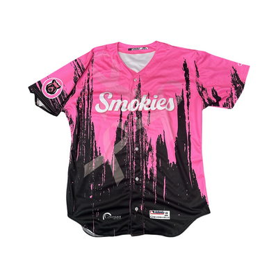 Zac Leigh Game Worn Paint the Park Pink Jersey #33 Size XL