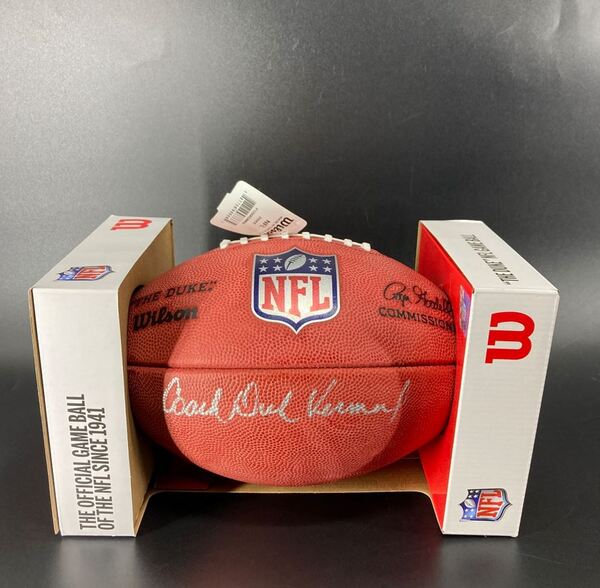 HOF - Eagles Dick Vermeil Signed Authentic Football
