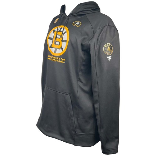 Photo of Team-Issued 2026 Playoffs Player-Worn Fanatics Bruins Hoodie - Pavel Zacha