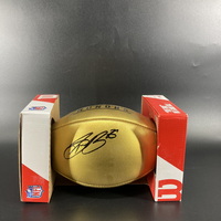 Eagles - Saquon Barkley Signed Gold Honors Football