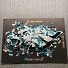 Eagles - Saquon Barkley Signed 3D Metal Wall Art (26x18) With On-Field Super Bowl LIX Confetti