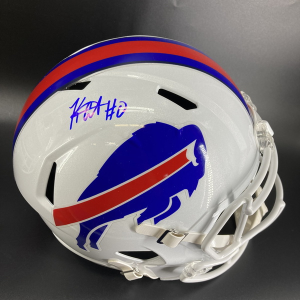 NFL - Bills Keon Coleman Signed Replica Speed Helmet