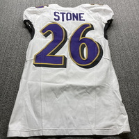 London Games - Ravens Geno Stone Game Worn Jersey (10/15/23) Size 38 Was...