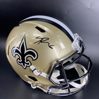 NFL - Saints Spencer Rattler Signed Replica Speed Helmet