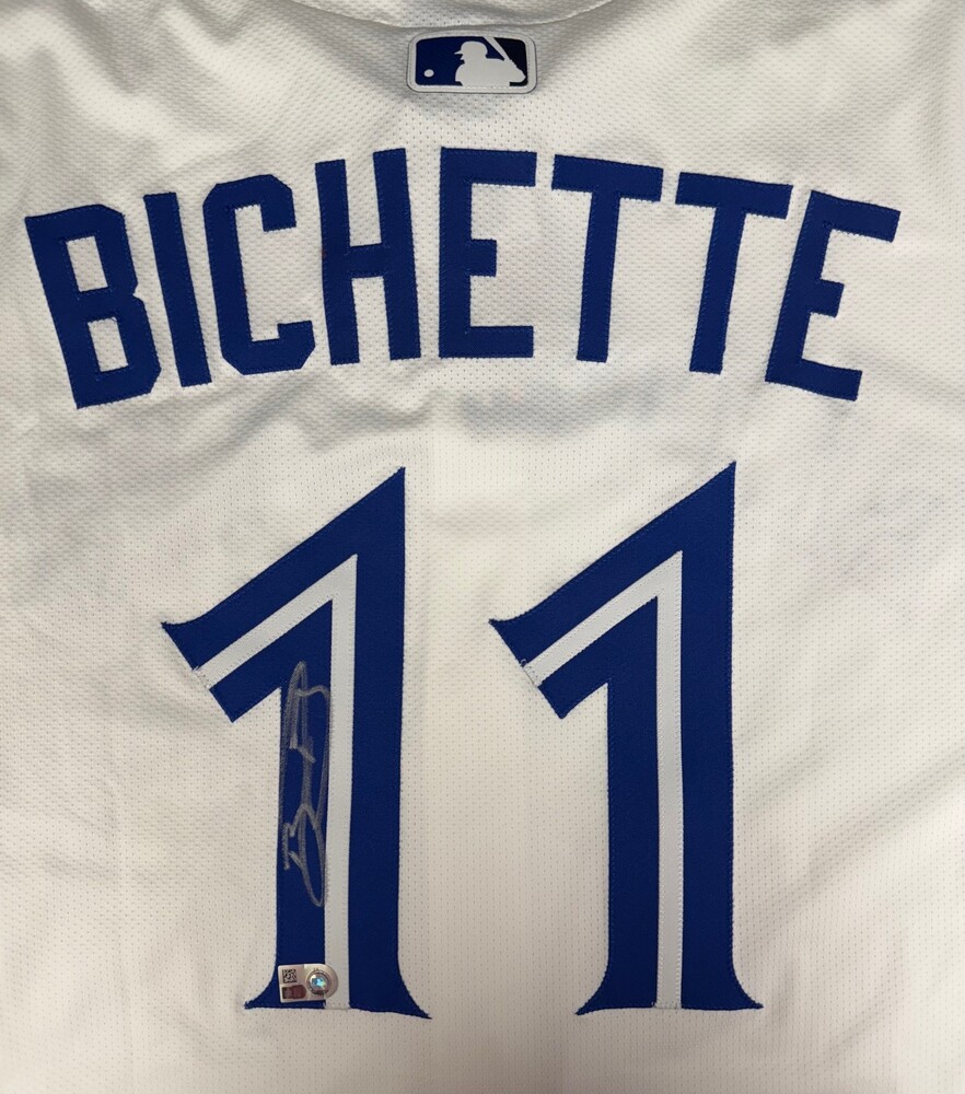 Bo Bichette Autographed Blue Jays Authentic Jersey | MLB Auctions