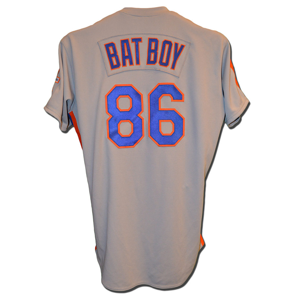 Bat Boy #86 - Team Issued 1986 Throwback Road Jersey - 2016 Season