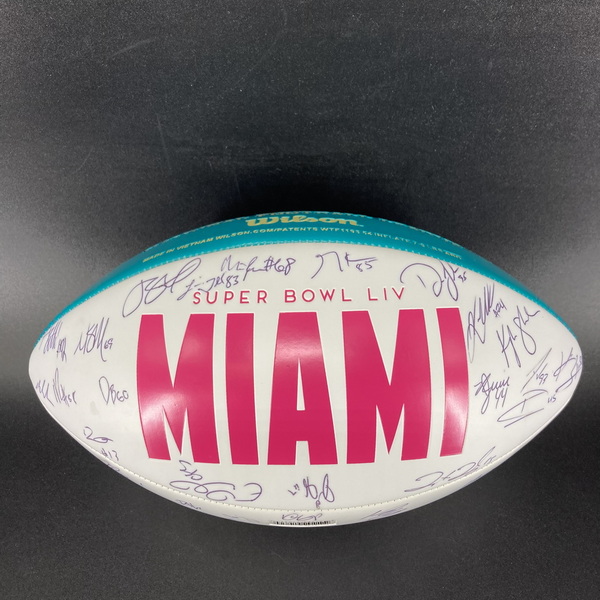 NFL - 49ers Multi Sign Super Bowl 54 Panel Ball Signed By Over 25 Player...