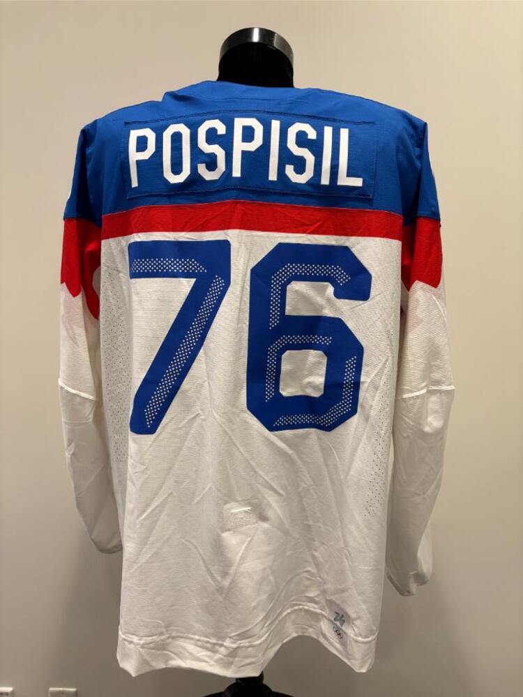 Martin Pospisil Slovakia Game-Issued White Jersey as a part of the 2026 Milano Cortina Winter Games - Not Worn