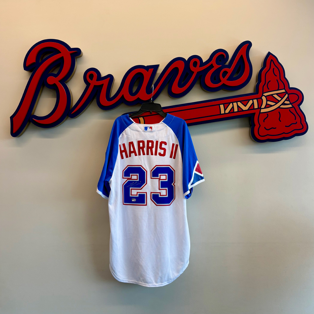 Michael Harris II Autographed & MLB Authenticated Jersey | Atlanta