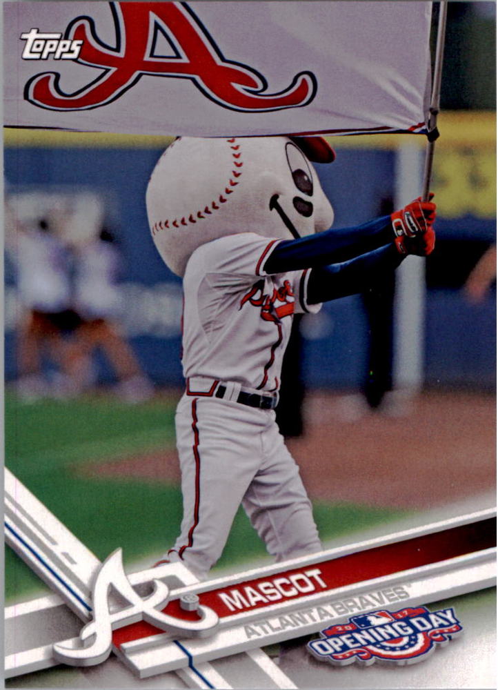 2017 Topps Opening Day Mascots #M7 Braves Mascot