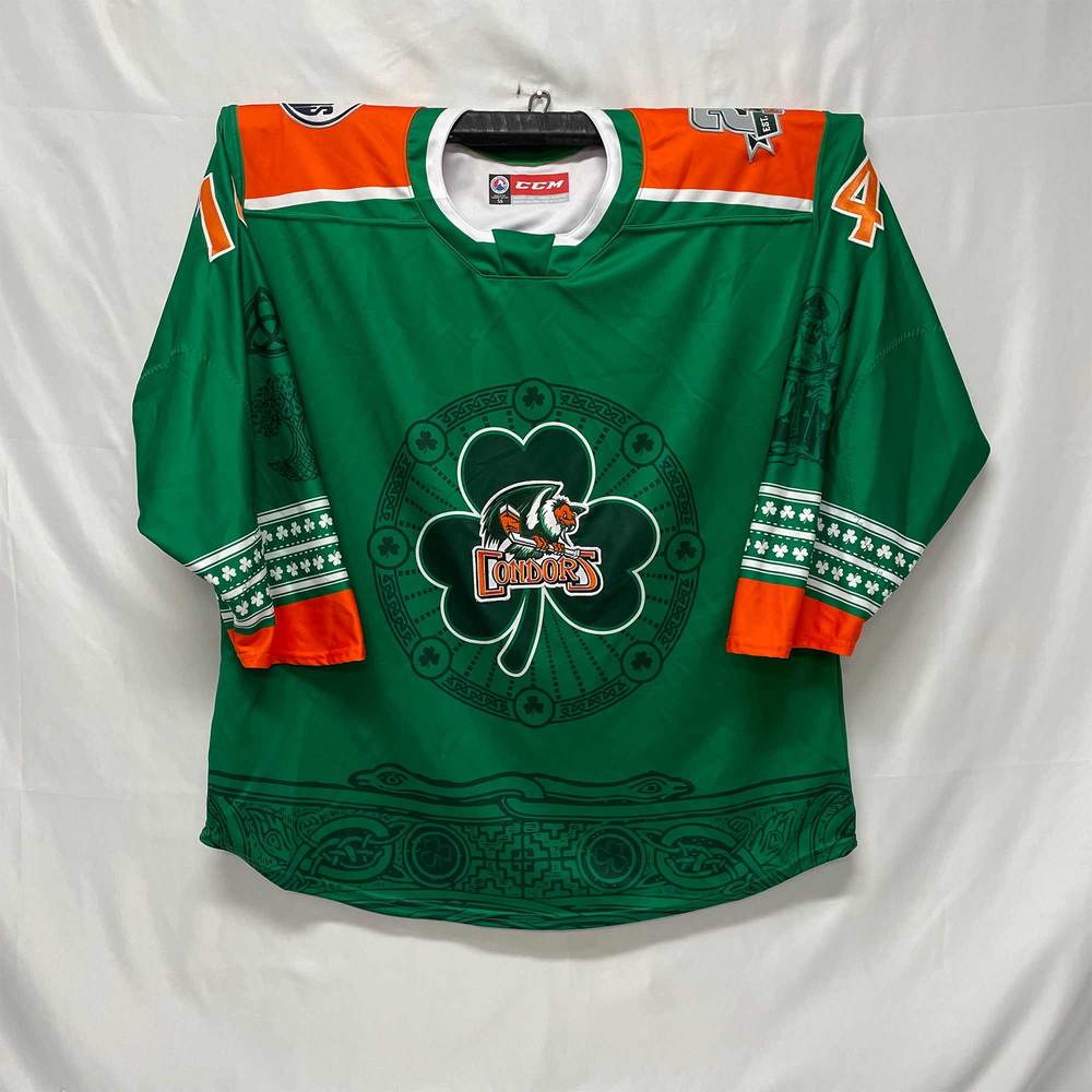 AHL Authentic 202223 Bakersfield Condors St. Patrick's Day Jersey