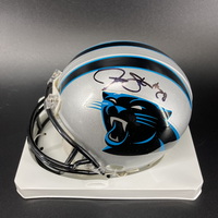 Panthers - Jonathan Stewart Signed Mini Helmet