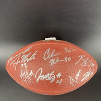 Panthers - Multi Signed Authentic STS Football With Over 14 Signatures I...
