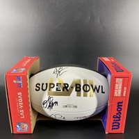 NFL - Chiefs Multi Signed Super Bowl 58 Commemorative Panel Ball Signed ...