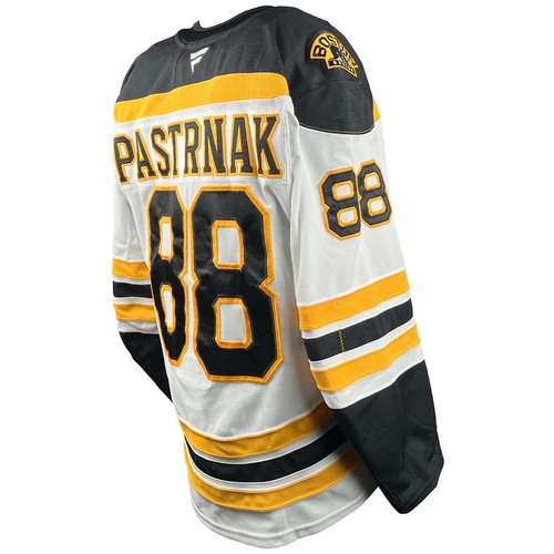 Photo of Game-Used 2024-2025 Season Away Hockey Jersey - Set 3 - David Pastrnak