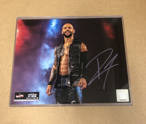 Ricochet SIGNED WrestleMania 36 Exclusive photo (Random Number)