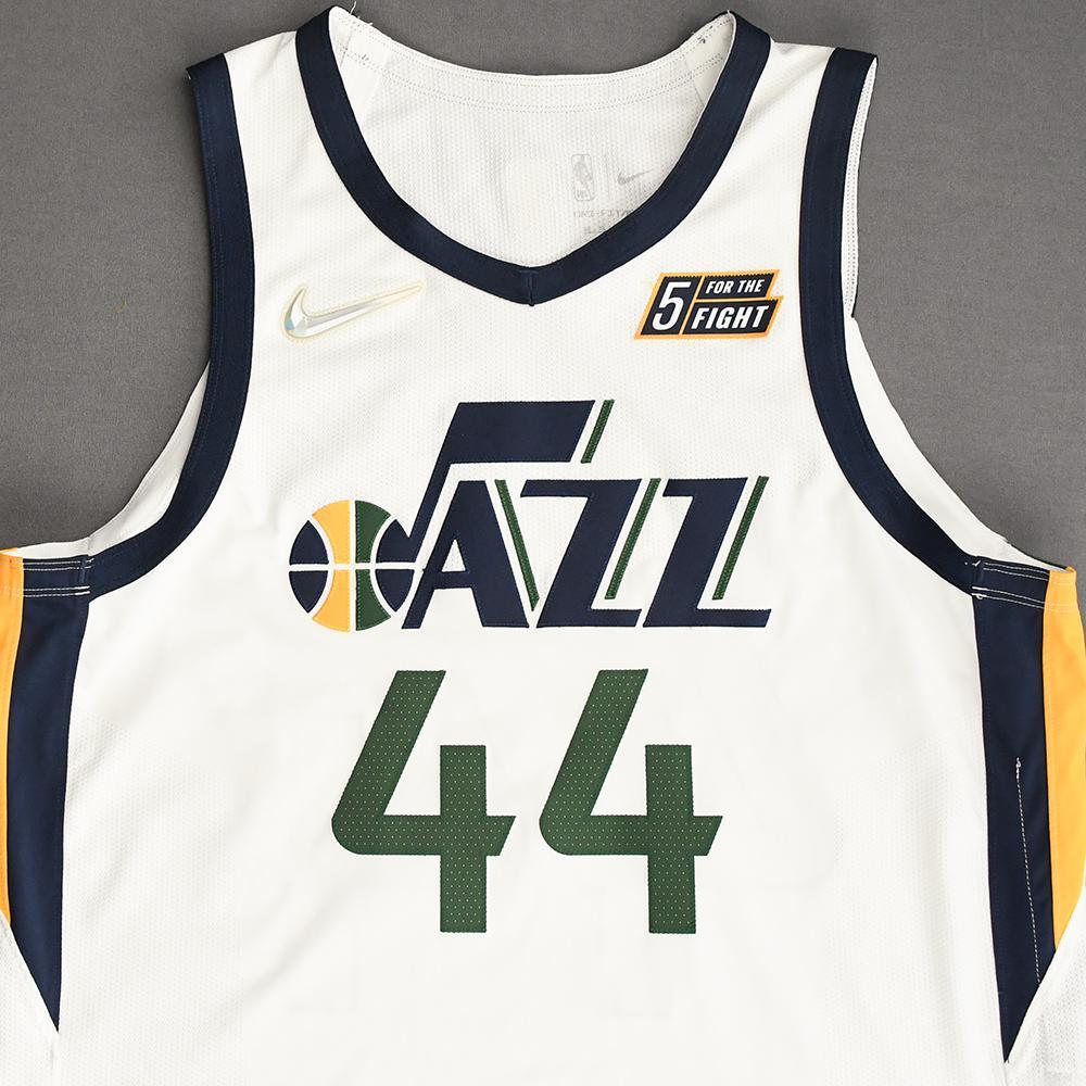Bojan Bogdanovic Utah Jazz Game Worn Association Edition Jersey 