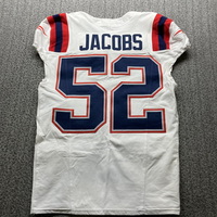London Games - Patriots Curtis Jacobs Game Worn Jersey (10/20/2024) Size...