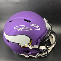NFL - Vikings 2023 1st Round Pick Jordan Addison Signed Replica Speed He...