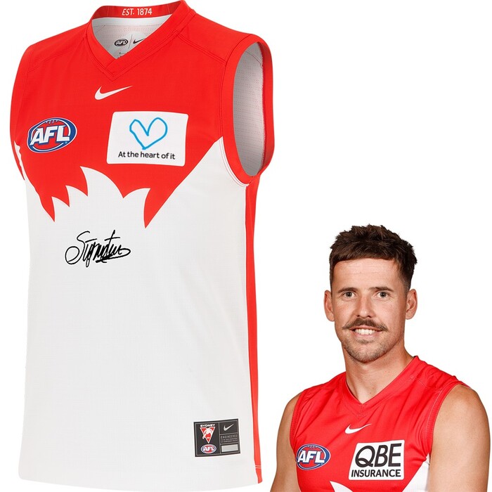 Photo of Jake Lloyd #44 Sydney Swans 2025 QBE Charity Guernsey