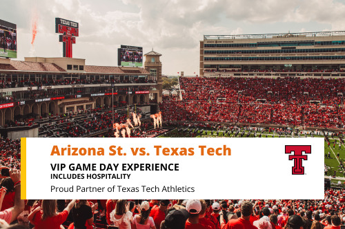 Arizona State vs. Texas Tech | October 17, 2026 (2 passes)