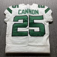 Crucial Catch - Jets Trenton Cannon Game Worn Jersey 2019 Season Size 38