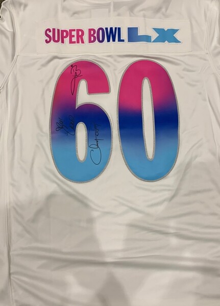 SBLX   Jersey - Signed by Pre Game Artists Charlie Puth,  Brandi Carlile...