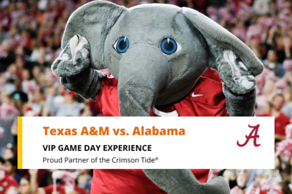 Texas A&M vs. Alabama | October 24, 2026 (2 passes)