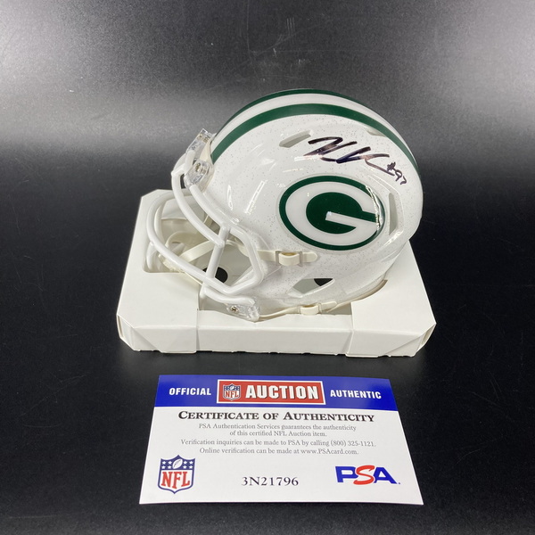 Packers - Kenny Clark Signed Alternate Mini Helmet