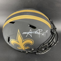 NFL - Saints Alvin Kamara Signed Authentic Eclipse Helmet