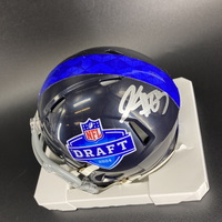 NFL - Titans JC Latham Signed NFL Draft Mini Helmet