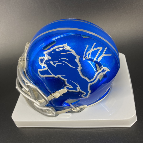 NFL - Lions Hendon Hooker Signed Flash Mini Helmet
