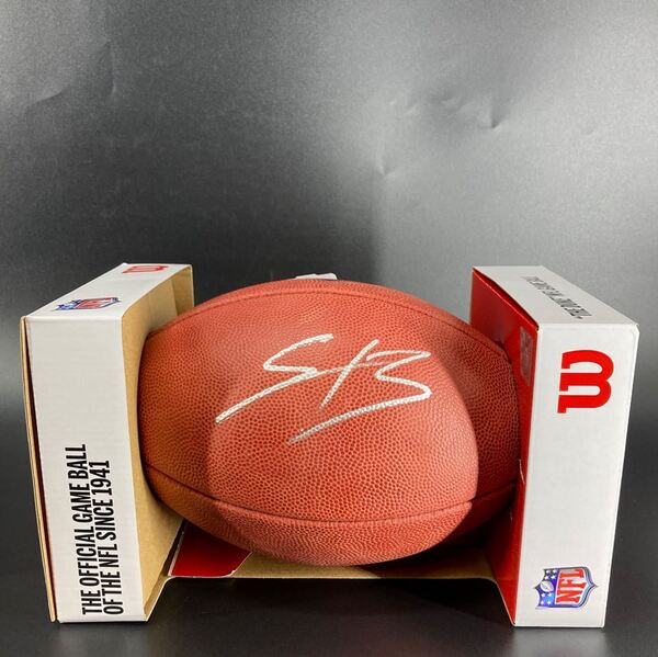 NFL - Rams Stetson Bennett Signed Authentic Football