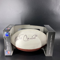 Jets - Antonio Cromartie Signed Panel Ball with Jets Logo