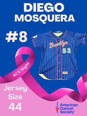#8 Diego Mosquera Game Used ACS Jersey (Size 44)