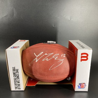 NFL - Chargers Ladd McConkey Signed Authentic Football