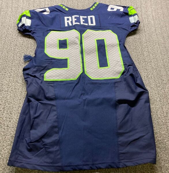 STS - Seahawks Jarran Reed Game Worn Jersey (12/22/2024) Size 48
