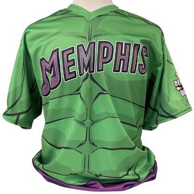 Photo of 2022 Game Worn/Team Issued Hulk Jerseys