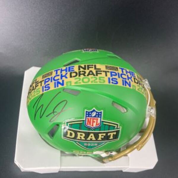 NFL - Cardinals Will Johnson Signed NFL Draft Mini Helmet