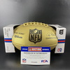 NFL - Browns Dillon Gabriel Signed Gold Composite Football
