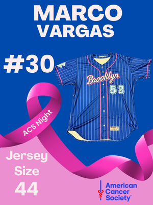 #30 Marco Vargas Game Used ACS Jersey (Size 44)