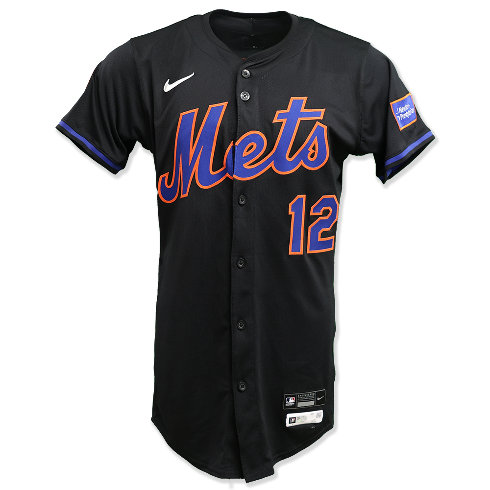 Francisco Lindor #12 - Game-Used Jersey - Hits 11th & 12th Home