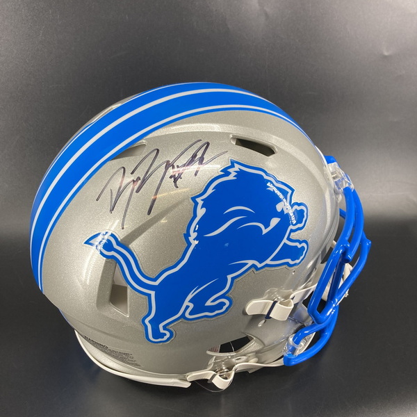 Lions - Brian Branch Signed Authentic Helmet