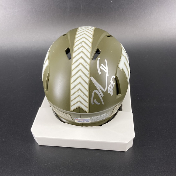 NFL - Giants Dexter Lawrence Signed STS Mini Helmet