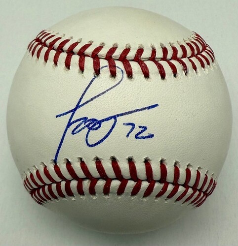 Miguel Rojas Autographed 2025 World Series Logo Baseball | MLB