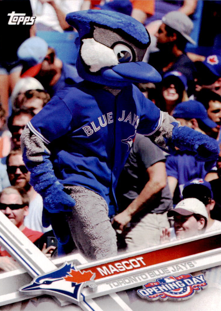 2017 Topps Opening Day Mascots #M20 Blue Jays Mascot