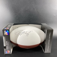 NFL - Dolphins Tyler Huntley Signed Panel Ball with Pro Bowl Logo
