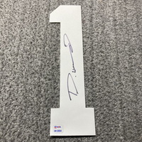NFL - Browns Denzel Ward Signed Jersey Number