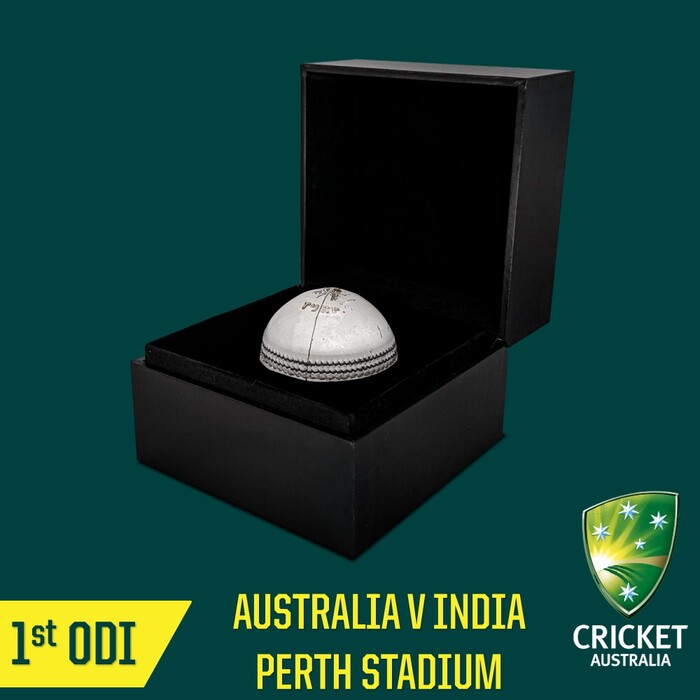 Photo of Australia v India 1st ODI Match-Used Ball